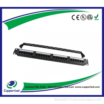 UTP Cat.6 Patch panel , 24 Port